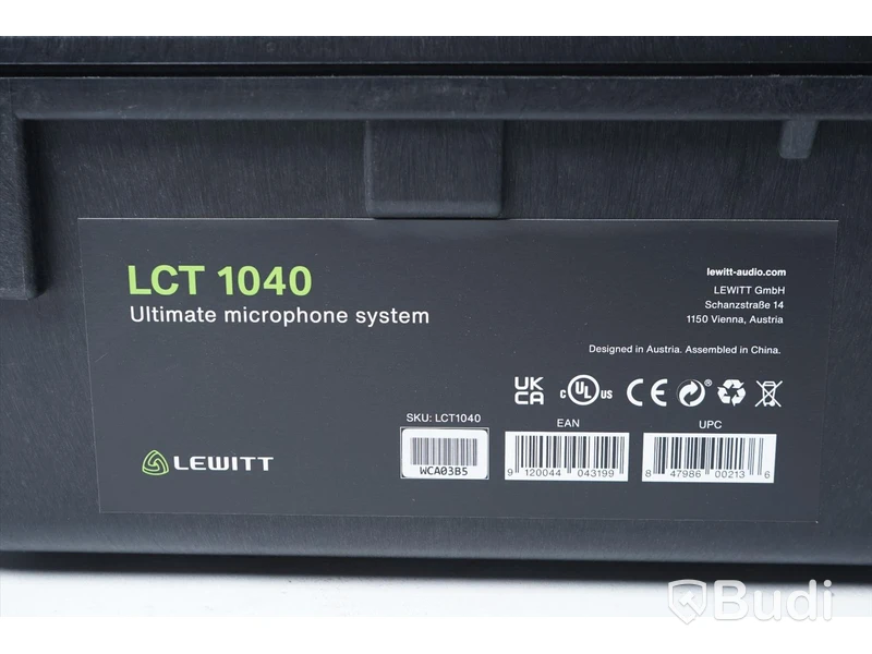 Mikrofon Kit - Lewitt LCT 1040, NY. Nypris ca 38000kr