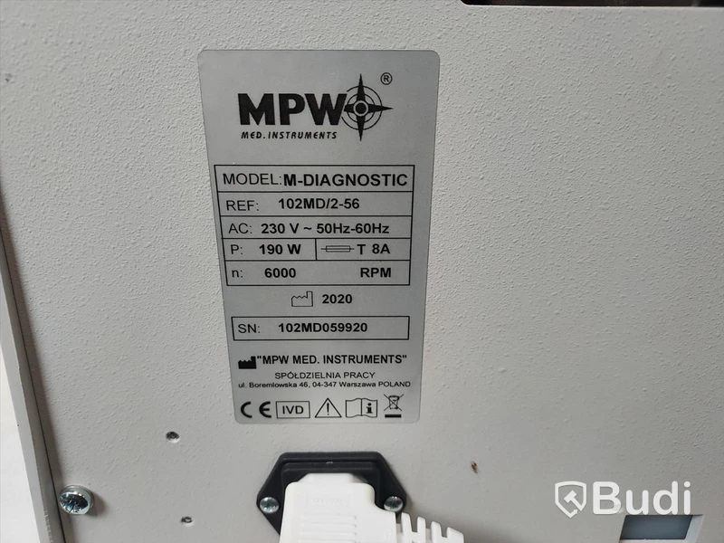 MPV M-Diagnostic centrifug