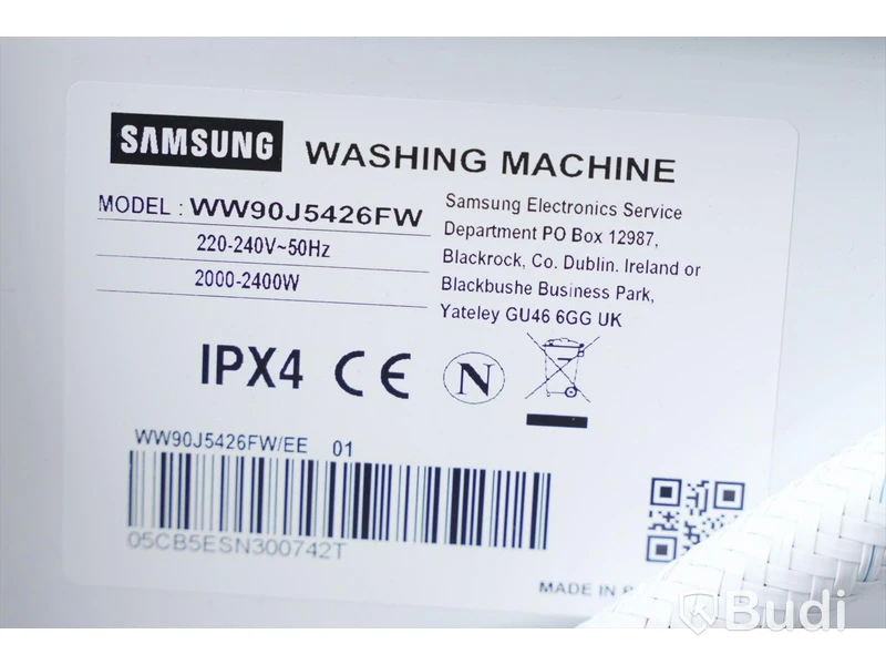 Tvättmaskin - SAMSUNG WW90J5426FW