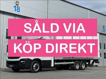 Lastbil Iveco Daily 35C17 | CAB skåp med öppningsbarsida och baklyft. SÅLD