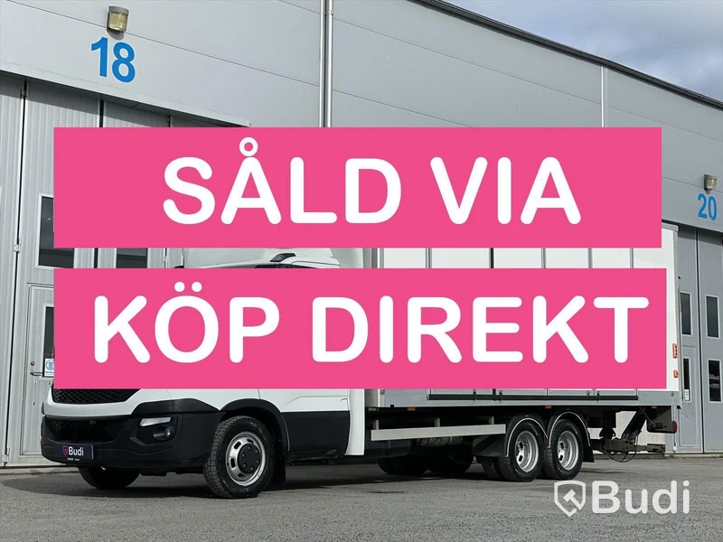 Lastbil Iveco Daily 35C17 | CAB skåp med öppningsbarsida och baklyft. SÅLD