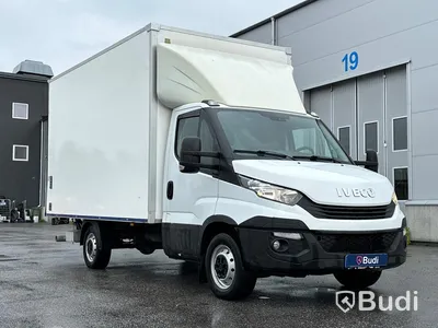 Lättlastbil Iveco Daily 35S16A8 skåp med bakgavelslyft | Låg skatt!