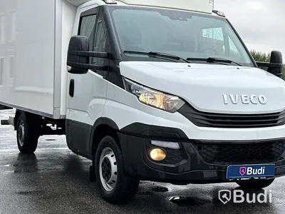 Lättlastbil Iveco Daily 35S16A8 skåp med bakgavelslyft | Låg skatt!