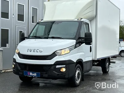 Lättlastbil Iveco Daily 35S16A8 skåp med bakgavelslyft | Låg skatt!