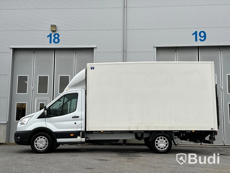 Lättlastbil Ford Transit 350 Chassi Cab 2.0 med Flobyskåp | EcoBlue | SelectShift | 160hk -2020