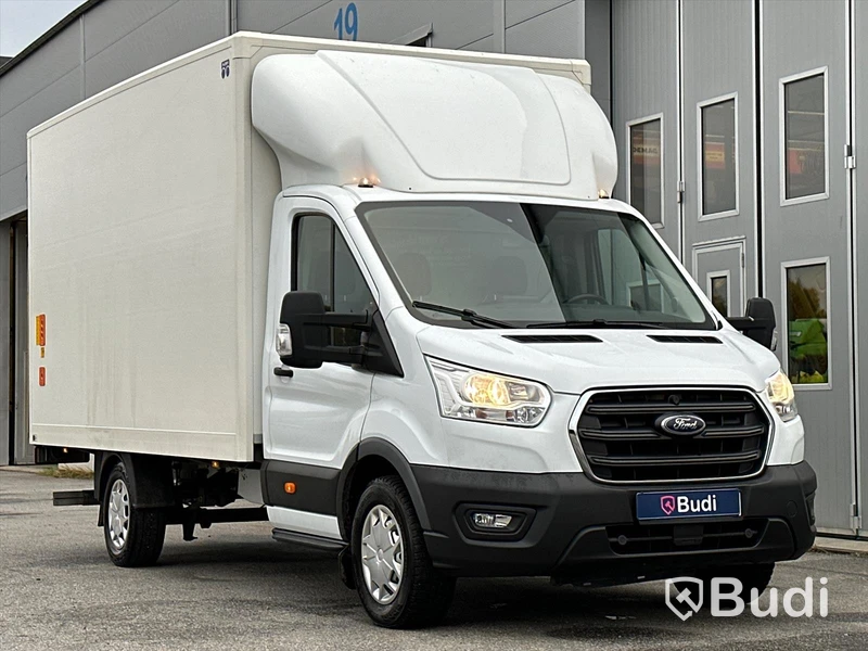 Lättlastbil Ford Transit 350 Chassi Cab 2.0 med Flobyskåp | EcoBlue | SelectShift | 160hk -2020
