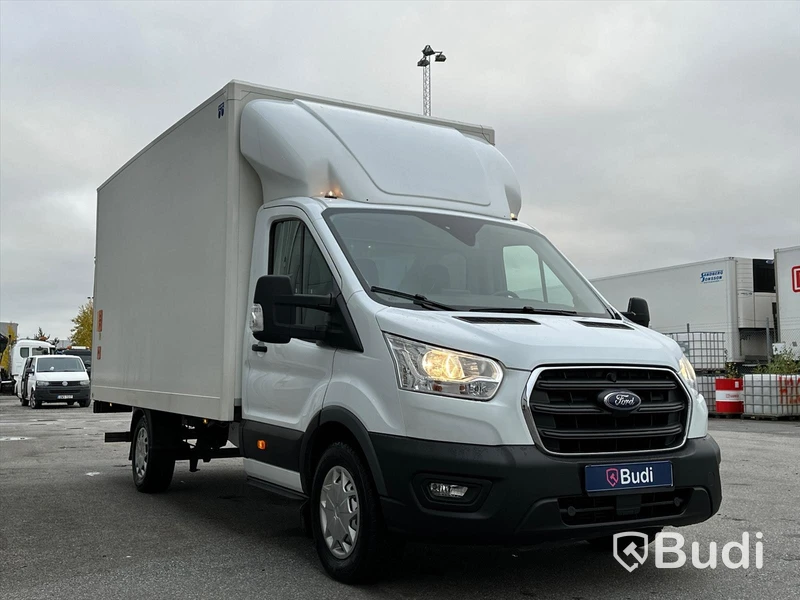 Lättlastbil Ford Transit 350 Chassi Cab 2.0 med Flobyskåp | EcoBlue | SelectShift | 160hk -2020