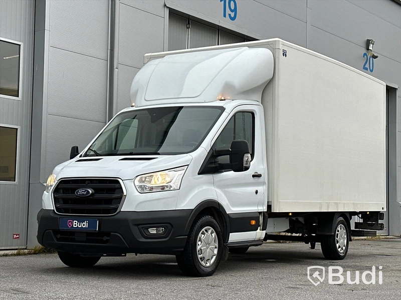 Lättlastbil Ford Transit 350 Chassi Cab 2.0 med Flobyskåp | EcoBlue | SelectShift | 160hk -2020