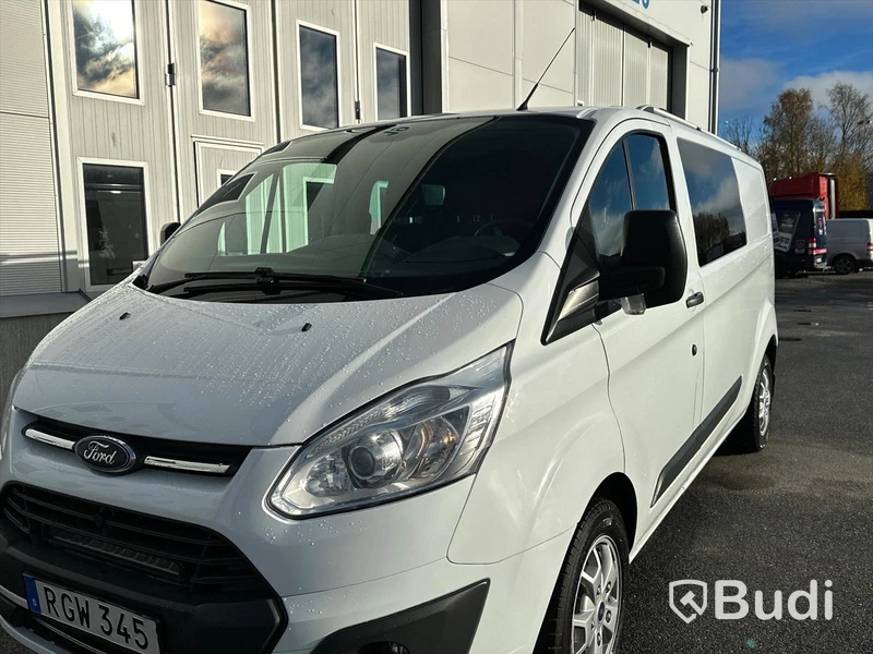 Lättlastbil Ford Transit Custom Crew Van 2.0 TDCI | 2016 | 6-sits | Manuell