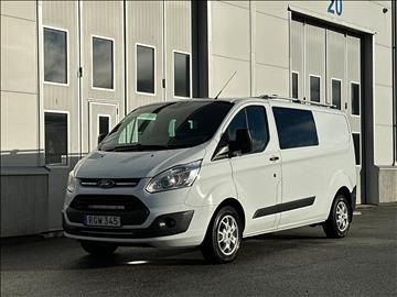 Lättlastbil Ford Transit Custom Crew Van 2.0 TDCI | 2016 | 6-sits | Manuell