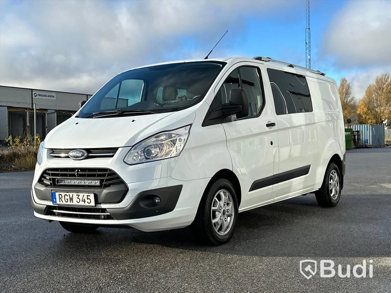 Lättlastbil Ford Transit Custom Crew Van 2.0 TDCI | 2016 | 6-sits | Manuell