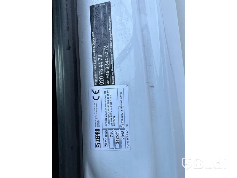 Lättlastbil Mercedes-Benz Sprinter 316 CDI | 2018 | Carrier kylaggregat