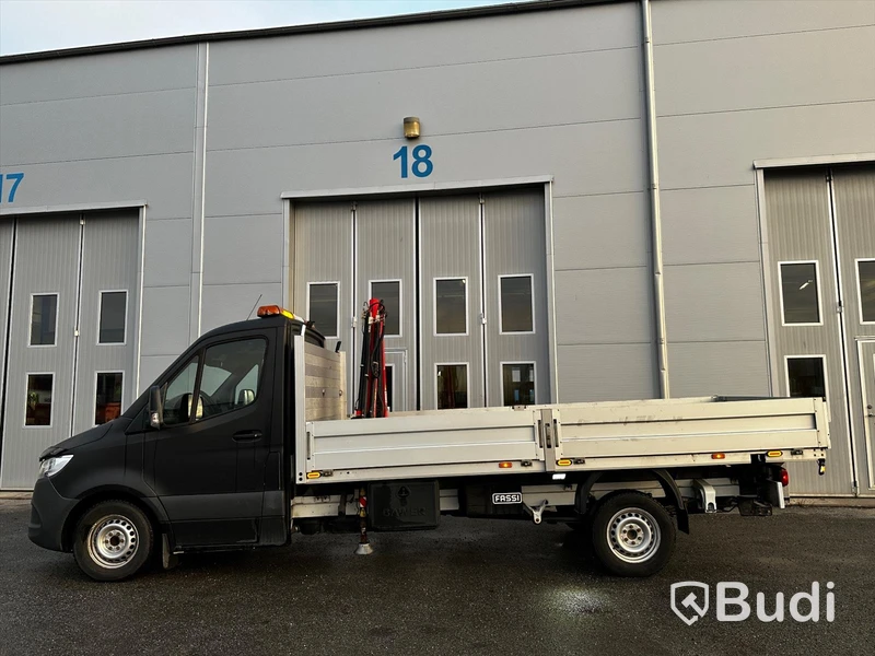 Lättlastbil Mercedes-Benz Sprinter 316 CDI | 7G-Tronic Plus | 2020 | Fassikran Micro 25A.13