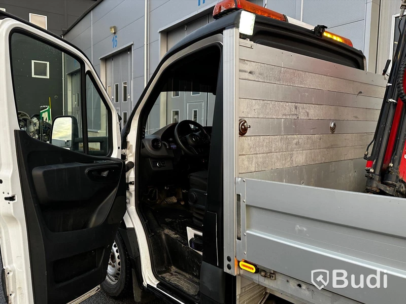 Lättlastbil Mercedes-Benz Sprinter 316 CDI | 7G-Tronic Plus | 2020 | Fassikran Micro 25A.13