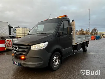 Lättlastbil Mercedes-Benz Sprinter 316 CDI | 7G-Tronic Plus | 2020 | Fassikran Micro 25A.13