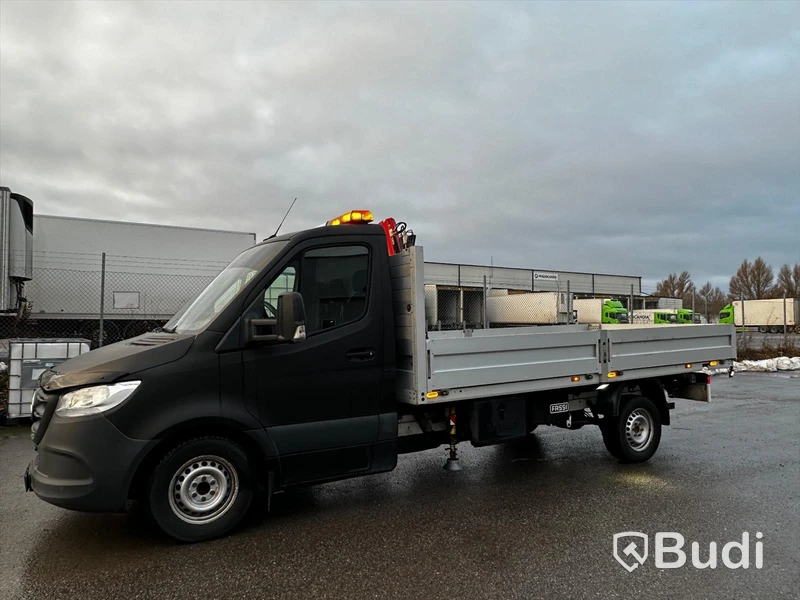 Lättlastbil Mercedes-Benz Sprinter 316 CDI | 7G-Tronic Plus | 2020 | Fassikran Micro 25A.13