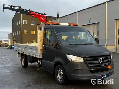 Lättlastbil Mercedes-Benz Sprinter 316 CDI | 7G-Tronic Plus | 2020 | Fassikran Micro 25A.13