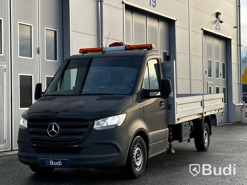 Lättlastbil Mercedes-Benz Sprinter 316 CDI | 7G-Tronic Plus | 2020 | Fassikran Micro 25A.13