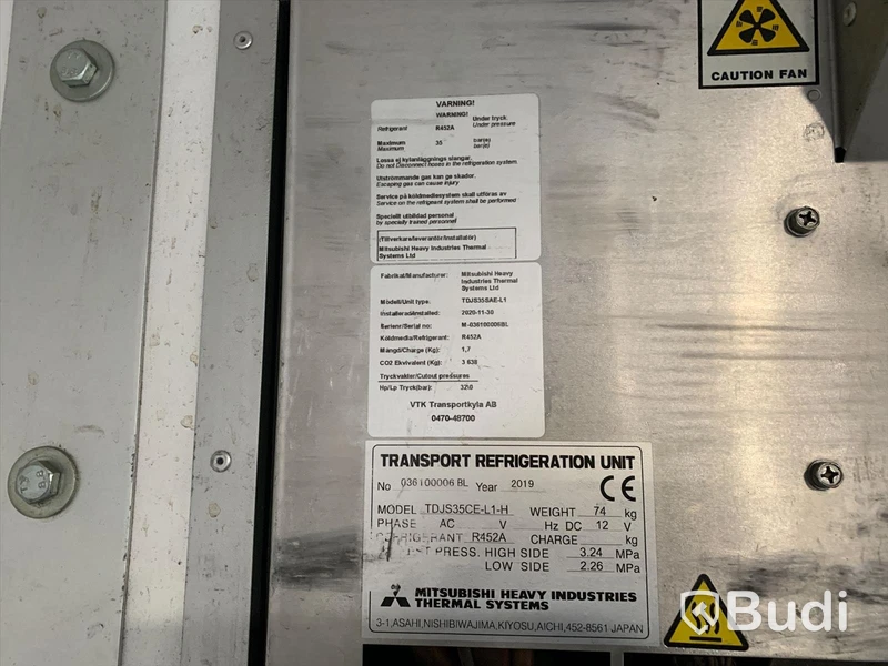 Lättlastbil Mercedes-benz 316 CDI Sprinter | 2020 | 3,5ton | Mitsubishi kylaggregat