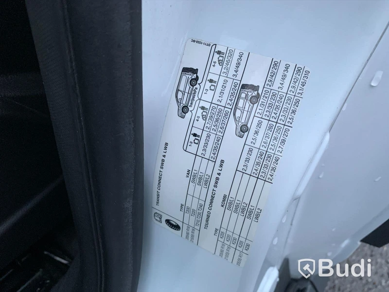 Lättlastbil Ford Transit Connect 1.5 TDCi (100hk) | 2017 | 4100mil