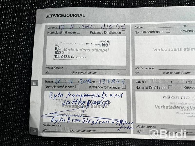 Lättlastbil Citroën Berlingo Skåp 1.6 BlueHDi Skåp (100hk) - 2018