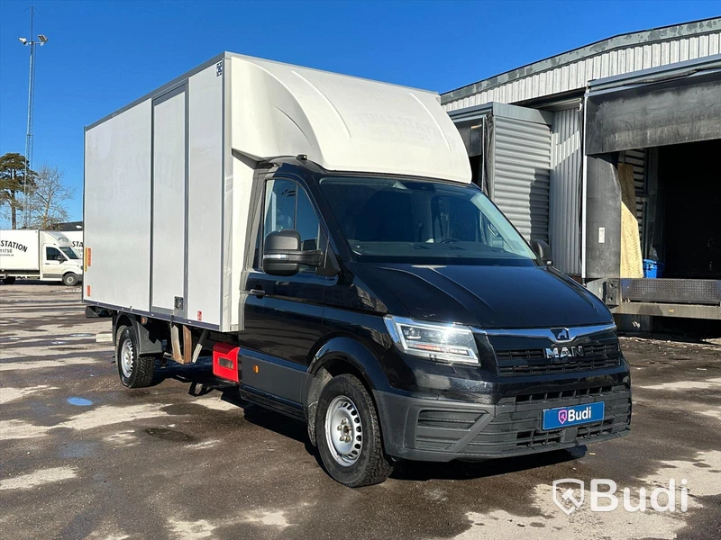 Lättlastbil MAN TGE SZN1E | 2019 | 8500mil | Automat| D-Värme