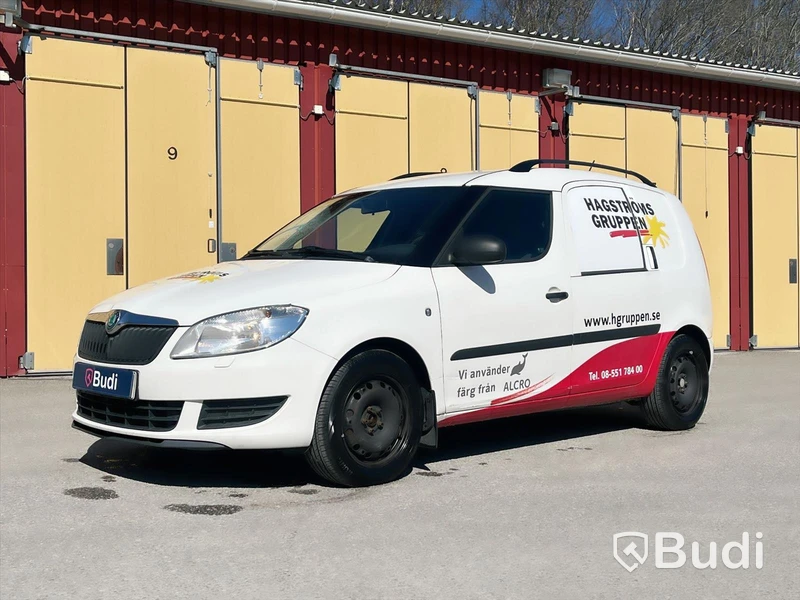 Lätt lastbil Skoda Roomster Praktik 1.2 TDI Manuell, 75 hk, 2012
