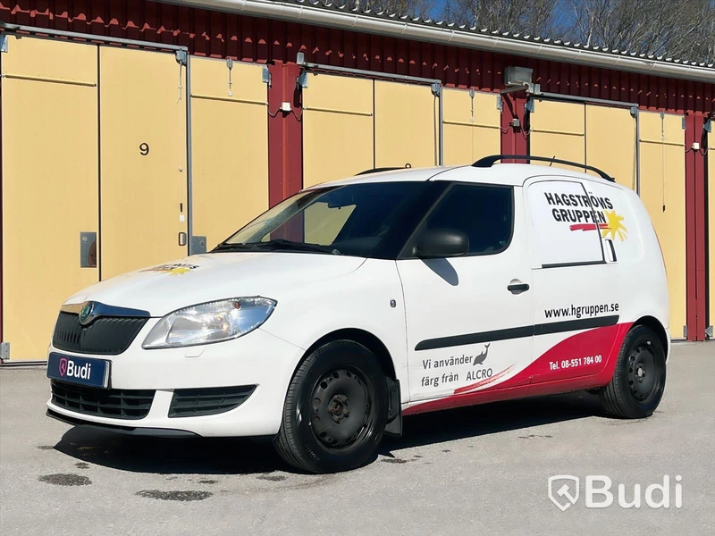 Lätt lastbil Skoda Roomster Praktik 1.2 TDI Manuell, 75 hk, 2012