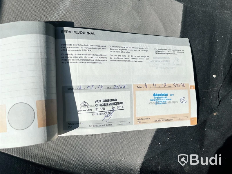 Lätt lastbil Citroën Nemo Van 1.2 HDi EGS, 75 hk, 2012