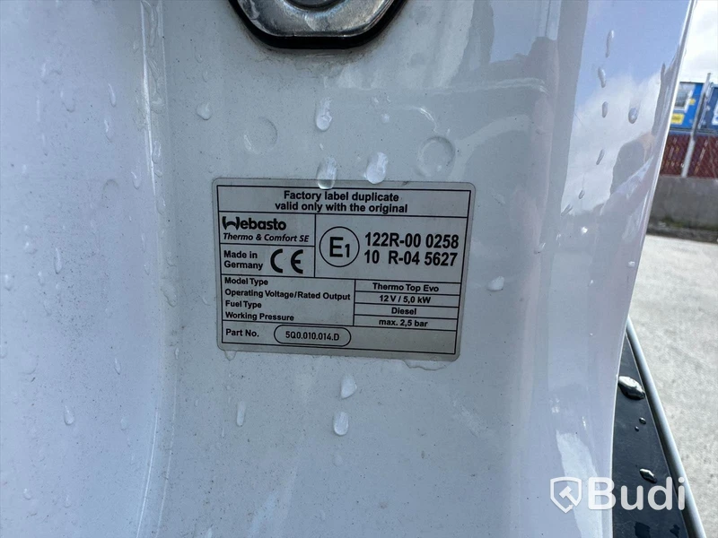 Lättlastbil Volkswagen Crafter 2.0 TDi | Palfingerkran, med långt flak | 9523mil