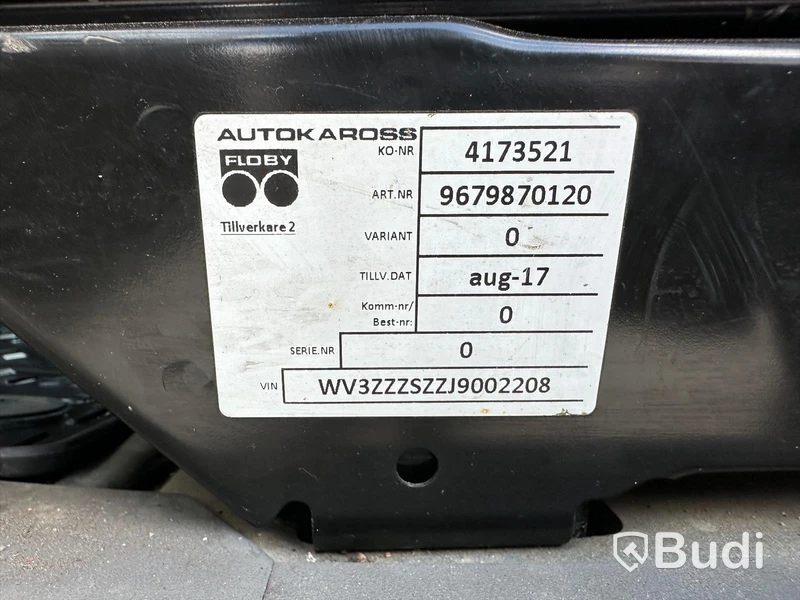 Lättlastbil Volkswagen Crafter 2.0 TDi | Palfingerkran, med långt flak | 9523mil