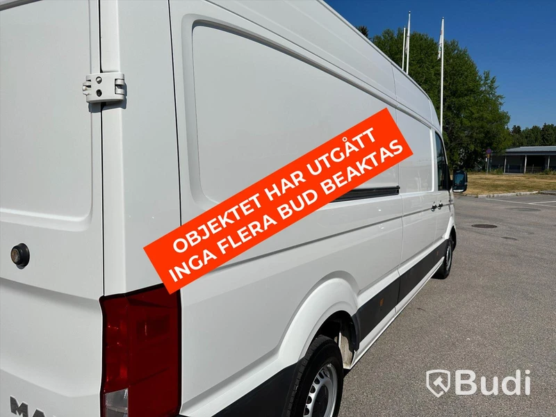 Lättlastbil MAN TGE Panel Van 2.0 TDI AWD Automat, 2020