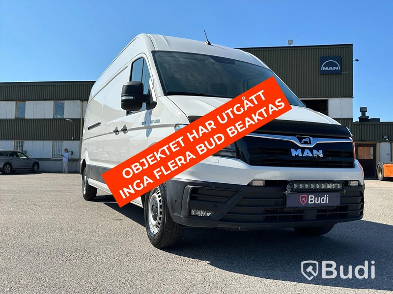 Lättlastbil MAN TGE Panel Van 2.0 TDI AWD Automat, 2020