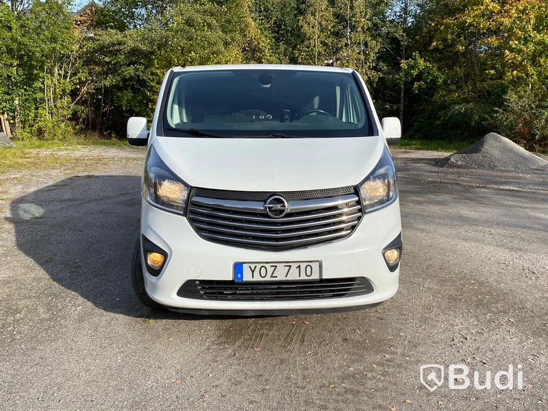 Lätt lastbil Opel Vivaro Skåpbil 2.9t 1.6 CDTI BIturbo Manuell, 125hk, 2017 |  12968mil
