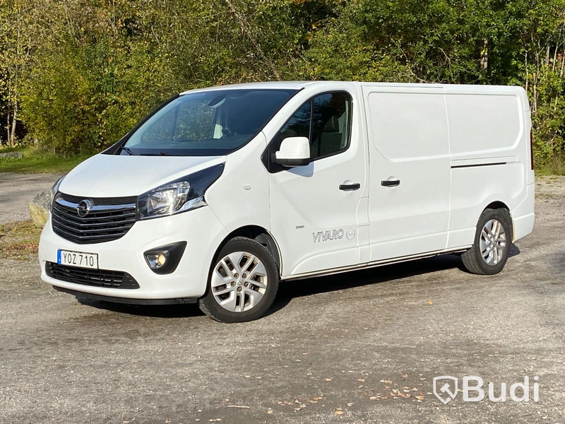Lätt lastbil Opel Vivaro Skåpbil 2.9t 1.6 CDTI BIturbo Manuell, 125hk, 2017 |  12968mil