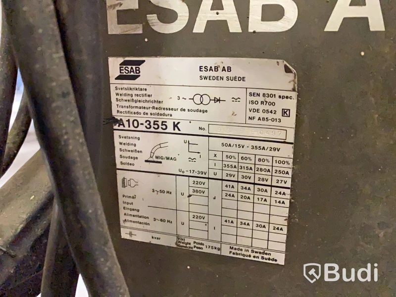 Svets Esab Speeder Compact 355