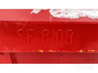Liftdumpercontainer med innehåll (brännbart avfall)