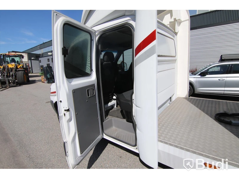Be-kortsbil Mercedes-Benz Sprinter 906 Vändskiva -2013 | Släp VELDHUIZEN P-37-3 -2016, BDF468
