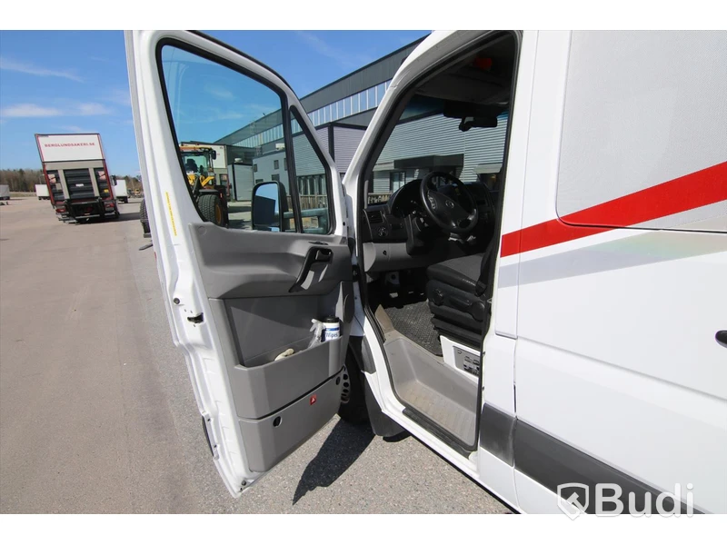 Be-kortsbil Mercedes-Benz Sprinter 906 Vändskiva -2013 | Släp VELDHUIZEN P-37-3 -2016, BDF468