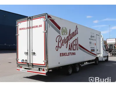 Be-kortsbil Mercedes-Benz Sprinter 906 Vändskiva -2013 | Släp VELDHUIZEN P-37-3 -2016, BDF468