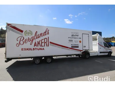 Be-kortsbil Mercedes-Benz Sprinter 906 Vändskiva -2013 | Släp VELDHUIZEN P-37-3 -2016, BDF468