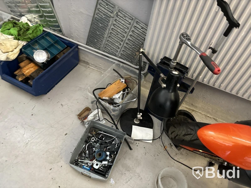 Komplett MC-verkstad inkl. Bromsbänk (Ny info)