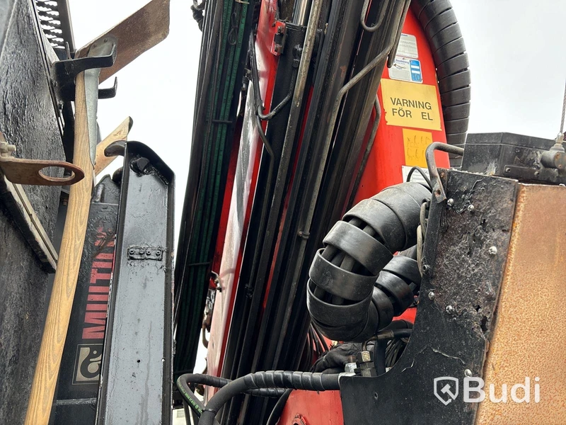 Kranflak Palfinger PK2100 med jibb