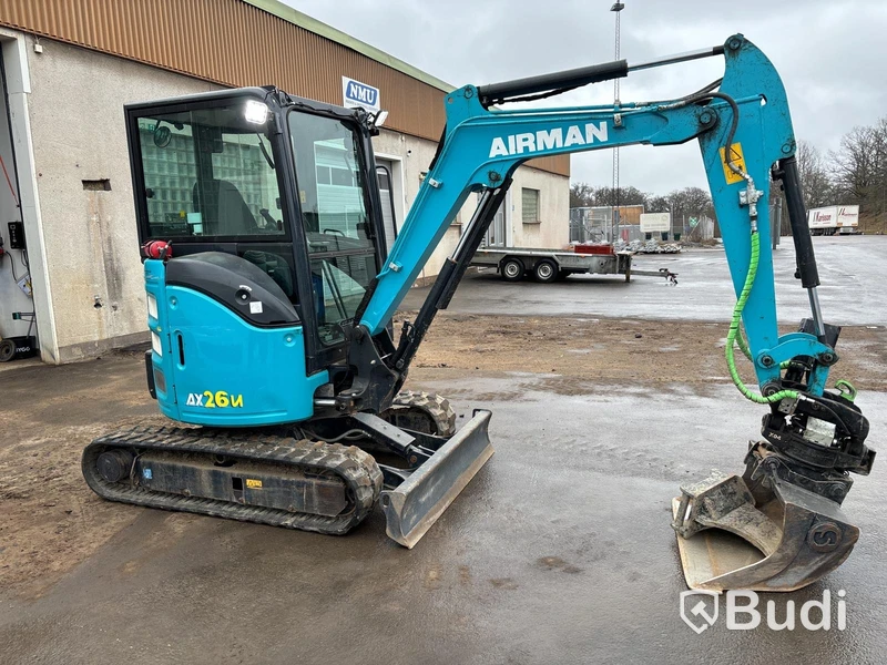 Kranflak Palfinger PK2100 med jibb