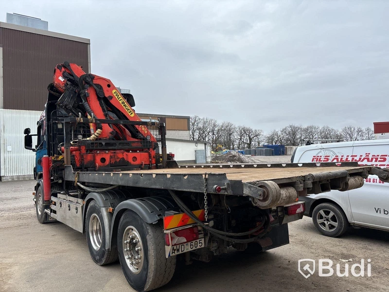 Kranflak Palfinger PK2100 med jibb