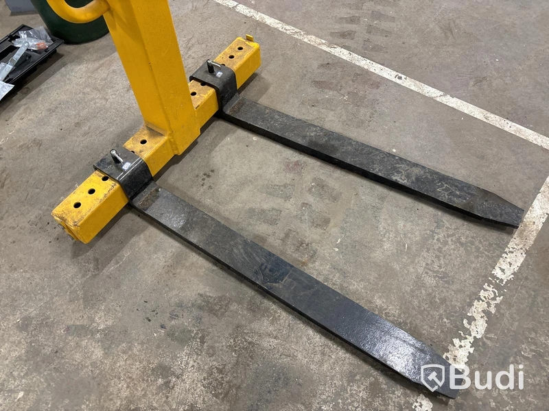 Gaffelställ för kran, Forankra