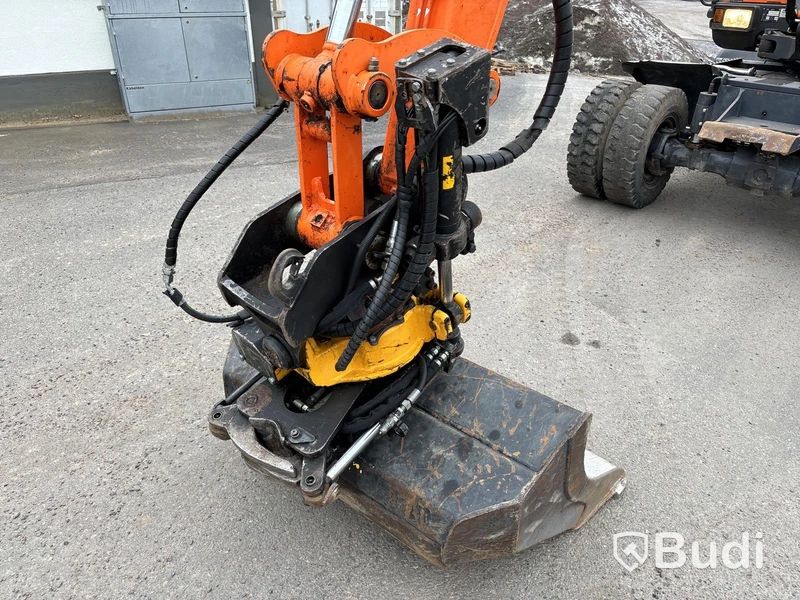 Hjulgrävare Doosan DX55W -2015 med tiltrotator, skopor & tjälkrok.