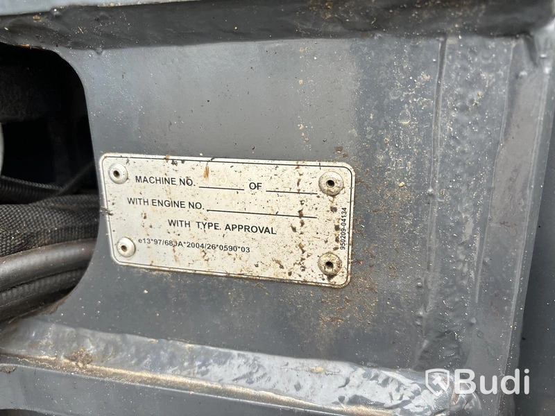 Hjulgrävare Doosan DX55W -2015 med tiltrotator, skopor & tjälkrok.