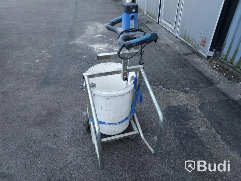 Bruk/cement blandare på vagn