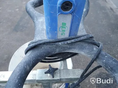 Bruk/cement blandare på vagn